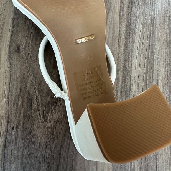Billini Walter Heels White Size 5 - Picture 8 of 8